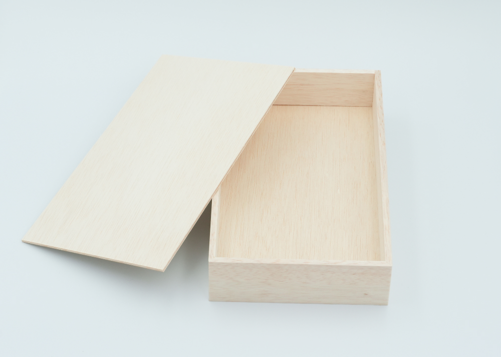 ロッキング式木箱